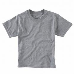 Hanes Boy's B213 Classics Tagless 3 PK Crew Neck T Shirt - Black - Regular