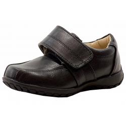 Easy Strider Boy's Classic Fashion Loafer School Uniform Shoes - Black - 2   Little Kid