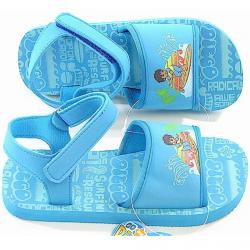 Go Diego Go  Surfing Light Blue Sz. 2 3 Kids Sandals