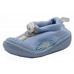 Skidders Boy's Skidproof Sun Grip Water Shoes - Blue - 8; Fits 24 Months