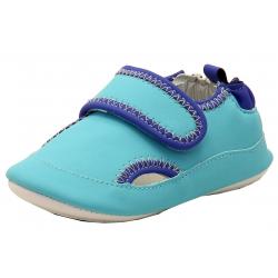 Robeez Mini Shoez Infant Boy's Wade Fashion Sandals Shoes - Blue - 9 12 Months