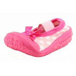 Skidders Infant Toddler Girl's Polka Dot Mary Jane SkidProof Shoes - Pink - 8; Fits 24 Months