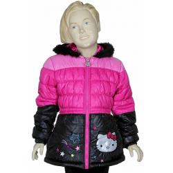 Hello Kitty Infant/Toddler Girl's HK032 Puffer Hooded Winter Jacket - Pink - 2T