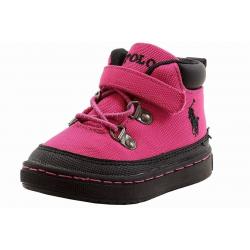 Polo Ralph Lauren Toddler Girl's Logan Hiker Boots Shoes - Pink - 7   Toddler