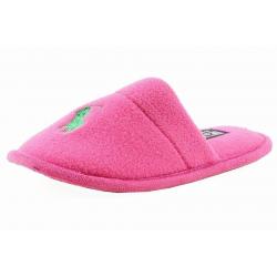 Polo Ralph Lauren Girl's Fleece Lodge Slide Fashion Slipper Shoes - Pink - 12   Little Kid