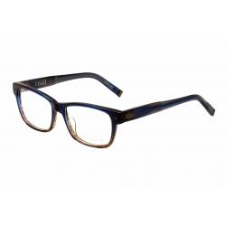 John Varvatos Men's Eyeglasses V361 V/361 Full Rim Optical Frame - Blue - Lens 56 Bridge 17 Temple 145mm