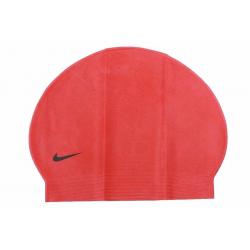 Nike Solid Latex Swim Cap (One Size Fits Most) - Red - One Size Fits Most