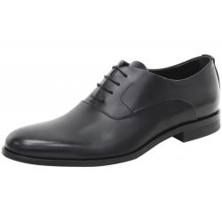 Hugo Boss Men's Sigma Lace Up Leather Oxfords Shoes - Black - 10.5 D(M) US