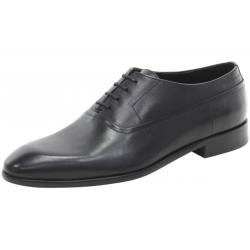 Hugo Boss Men's Dressapp Lace Up Leather Oxfords Shoes - Black - 12 D(M) US