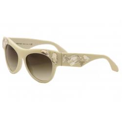 Prada Women's Voice SPR22Q SPR/22Q Fashion Crystals Sunglasses - Ivory - Lens 56 Bridge 18 Temple 140mm