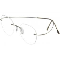 Silhouette Eyeglasses TMA Must Collection Chassis 5515 Rimless Optical Frame - Silver Grey   7110 (Formerly 6560)  - Bridge 17 Temple 150mm