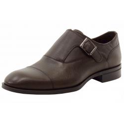 Donald J Pliner Men's Sergio TK Monk Strap Loafers Shoes - Brown - 10 D(M) US