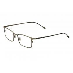 John Varvatos Men's Eyeglasses V147 Full Rim Titanium Optical Frames - Grey - Lens 52 Bridge 19 Temple 140
