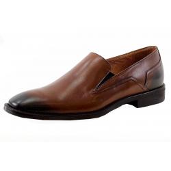 Donald J Pliner Men's Broy 06 Leather Loafers Shoes - Brown - 9.5