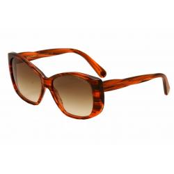 Velvet Eyewear Women's Lucy V012 V/012 Fashion Sunglasses - Orange - Lens 55 Bridge 15 Temple 135mm