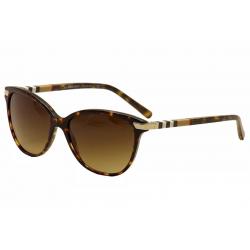 Burberry Women's B4216 B/4216 Fashion Cat Eye Sunglasses - Brown - Lens 57 Bridge 16 B 46 ED 62 Temple 140mm