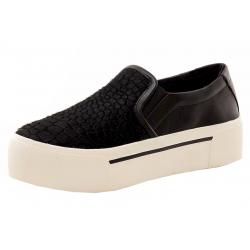 Donna Karan DKNY Women's Bess Platform Fashion Sneakers Shoes - Black - 9