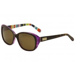 Kate Spade Women's Hilde/p/s Fashion Cat Eye Sunglasses - Brown - Lens 54 Bridge 16 Temple 135mm