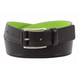 Hugo Boss Men's Tymo Fashion Leather Belt - Black - 32