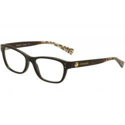 Coach Women's Eyeglasses HC6082 HC/6082 Full Rim Optical Frame - Black - Lens 53 Bridge 17 Temple 135mm