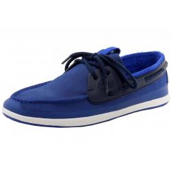 Lacoste Men's L.Andsailing 216 1 Fashion Boat Shoes - Dark Blue Leather - 10 D(M) US
