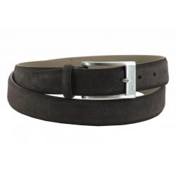 Hugo Boss Ugos S 50250171 Men's Textured Leather Belt - Brown - 38