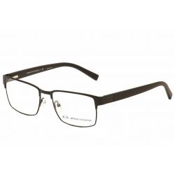 Armani Exchange Men's Eyeglasses AX1019 AX/1019 Full Rim Optical Frame - Black - Lens 51 Bridge 17 Temple 140mm
