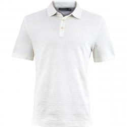 Nautica Men's The Voyager Deck Short Sleeve Cotton Polo Shirt - White - Medium