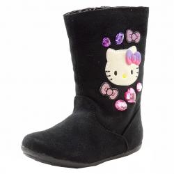 Hello Kitty Toddler Girl's HK Davina Fashion Boots Shoes - Black - 8   Toddler