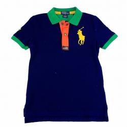 Polo Ralph Lauren Boy's Classics Big Pony Cotton Polo T Shirt - Blue - 5   Little Kid