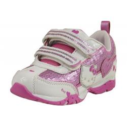 Hello Kitty Girl's HK Lil Alexa MZ6602 Fashion Sneakers Shoes - White - 6   Toddler