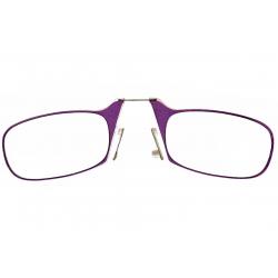 ThinOPTICS Reading Glasses W/Universal Pod - Purple - Strength: +2.50