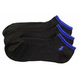 Polo Ralph Lauren Men's 3 Pack Technical Performance Low Cut Socks - Black - Sock 10 13; Fits 6 12.5