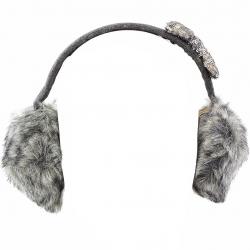 Scala Pronto Women's Fur Winter Ear Muff Hat - Grey - One Size