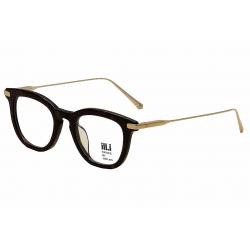 ill.i By will.i.am Men's Eyeglasses WA 009V 009/V Full Rim Optical Frame - Brown - Lens 48 Bridge 21 Temple 150mm