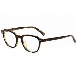 John Varvatos Men's Eyeglasses V204 V/204 Full Rim Optical Frame - Black - Lens 50 Bridge 21 Temple 150mm