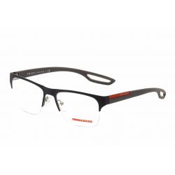 Prada Linea Rossa Men's Eyeglasses VPS55F VPS/55F Half Rim Optical Frame - Blue - Lens 54 Bridge 18 Temple 140mm
