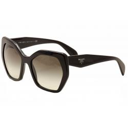 Prada Women's SPR16R SPR/16R Fashion Sunglasses - Black/Grey Gradient   1AB 0A7 - Lens 56 Bridge 19 Temple 135mm