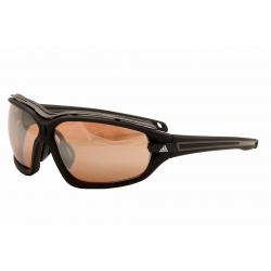 Adidas Evil Eye Evo Pro S A194 A/194 Sport Sunglasses - Black Matte/Flash Amber   6051 - Lens 67 Bridge 9 Temple 130mm