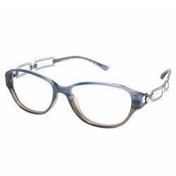 Charmant Line Art Women's Eyeglasses XL2033 XL/2033 Full Rim Optical Frame - Blue - Lens 53 Bridge 15 Temple 135