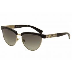 Versace Women's VE2169 VE/2169 Cat Eye Sunglasses - Black - Lens 56 Bridge 16 Temple 140mm