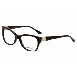 Guess By Marciano Women's Eyeglasses GM197 GM/197 Full Rim Optical Frame - Black - Lens 53 Bridge 16 Temple 135mm