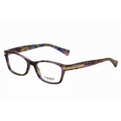 Coach Women's Eyeglasses HC6065 HC/6065 Full Rim Optical Frame - Gold - Lens 51 Bridge 17 Temple 135mm
