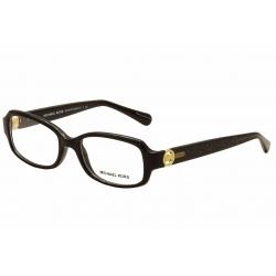 Michael Kors Women's Eyeglasses Tabitha V MK8016 MK/8016 Full Rim Optical Frame - Black - Lens 52 Bridge 17 Temple 135mm