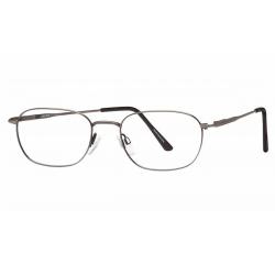 Aristar by Charmant Men's Eyeglasses AR6713 AR/6713 Full Rim Optical Frame - Antique Gray   054 - Lens 51 Bridge 19 Temple 140mm