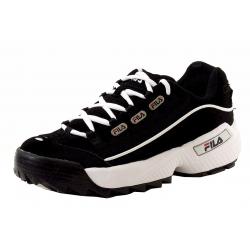 Fila Men's Hometown Extra Athletic Walking Sneakers Shoes - Black - 8