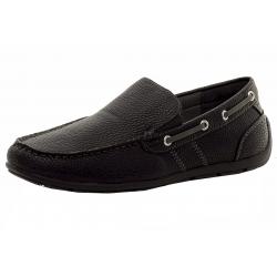 GBX Men's Ludlam Fashion Slip On Driving Loafers Shoes - Black - 9