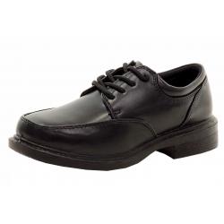 French Toast Boy's Mitch School Uniform Oxfords Shoes - Black - 13   Little Kid