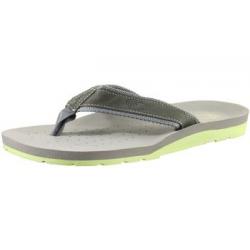 Island Surf Men's Aloha 31001 Fashion Flip Flops Sandals Classic Shoes - Grey - 9