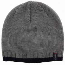 Kurtz Men's Rebel Beanie AK377 Knit Beanie Hat (One Size Fits Most) - Grey - One Size Fits Most